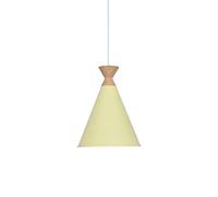 ZBZFGE Lampade Ciondolo Stile Europeo, Paralume Metallo in Legno Colore, lampadario della Finestra Decorativa la casa Quotidiana, Dispositivo di Illuminazione a soffitto Regolabile ad Altezza, per