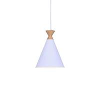 ZBZFGE Lampade Ciondolo Stile Europeo, Paralume Metallo in Legno Colore, lampadario della Finestra Decorativa la casa Quotidiana, Dispositivo di Illuminazione a soffitto Regolabile ad Altezza, per