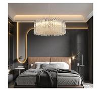 ZBZFGE Lampadelier Lusso Lampade Base di Pensione a LED Moderni Lampazioni la casa Compatibili con lampadario del soffitto Decorativo per Il Soggiorno, sospesa (50 cm, Luce Neutra)