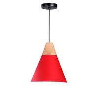 ZBZFGE Lampadella Luce nordica, Ciondolo Colori 1 Testa, Paralume in Metallo con Base E26, Dispositivo di Illuminazione a soffitto Decorativo la casa Quotidiano, per l'isola della Cucina, caffè,