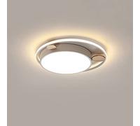 ZBZFGE Lampadiers, Nordic a LED Flush Mount Freeture Creative Side Light Ultra-Sottile Lampada soffitto per Camera Letto, Cucina, Sala da Pranzo 3000k 21,6 Pollici
