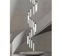 ZBZFGE Le lampadari di chiacchiere per Il Soggiorno verrà al soffitto Lampada appesa a Pendente lucentezza lussuria Moderna (Bianco Luce Bianca, 18 Teste)
