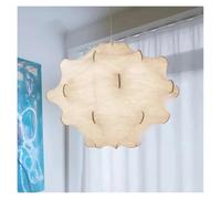 ZBZFGE Luce Pendentile Chiaroscuro Ambientazione Casa Eleganza Luce Mobili Decorativi Lampadine Cambiable da Trovare (3 Lumi Cambia, D68cm)
