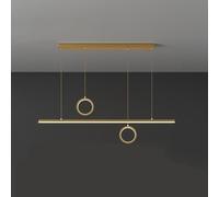 ZBZFGE Matte Black Linear Isola Luce Moderna Minimalista Long LED LEGGIO Light LAMPAGGIO DIMMABILE APPIRABILE LAMPAGNO LA Passaggio della per CUSCINA