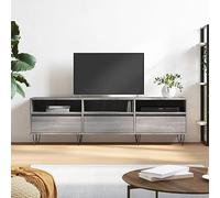 ZBZFGE Mobile TV Antico in Legno con 6 Scomparti, Supporto TV Robusto e Stabile, Elegante Contenitore per Soggiorno per Libri, Riviste e Dvd, Spazioso e Funzionale