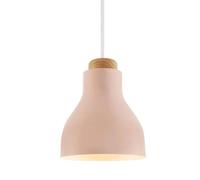 ZBZFGE Pendant Light - Medium Flush Mount, Base, Decorative Chandelier Restaurant, Metal Craft with Shade for Kitchen Island And Table(Pink)