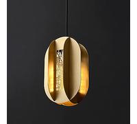 ZBZFGE s, Chinese Style all Copper Single Head 1 Light Source Pendant Lamp, Adjustable Suspension Wire Lights for Living Room Bedroom B,OneColor-Large