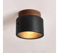 ZBZFGE Stceiling Naturale Light Lample Lampada Black Stlight Nomme Nordic Vicino alle lampade a soffitto per Il corridoio del Negozio di ristoranti lampadario Piccolo