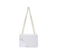 ZCABYBD Borsa Donna A Tracolla Monospalla Versatile in Stile Straniero per Donna, Tendenza Casual alla Moda, Estetica, Temperamento Semplice, Pendolarismo-Bianco