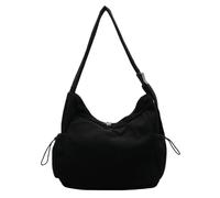 ZCABYBD Borsa Donna In Velluto A Coste Di Grande Capacità Per Tracolla Retrò Casual Letteraria Tinta Unita Moda Autunno E Inverno