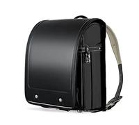ZCBYBT Ransel Randoseru Borse Scuola Giapponesi per Ragazze E Ragazzi Box Zaino Bookbag di Grande capacità, 26 * 20 * 35Cm,B