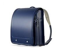 ZCBYBT Ransel Randoseru Borse Scuola Giapponesi per Ragazze E Ragazzi Box Zaino Bookbag di Grande capacità, 26 * 20 * 35Cm,D