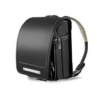 ZCBYBT Ransel Randoseru PU Cuoio Giapponese Box Schoolbag Automatico Lock Zaino Leggero per Ragazze Ragazzi, 27 * 19 * 35Cm,#9