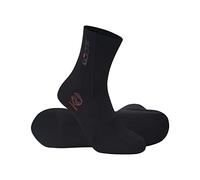 ZCCO Calzini da muta da 1,5 mm e 3 mm, in neoprene, per uomini e donne, per immersioni, snorkeling, nuoto, surf, sport acquatici (L, Nero)