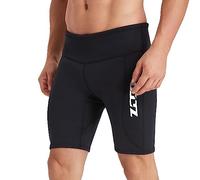 ZCCO Muta in neoprene da 2mm per uomo e donna - pantaloncini - Per immersioni subacquee - Zip frontale - Per pesca subacquea, snorkeling e surf