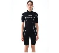 ZCCO Tuta da immersione corta in neoprene da 3 mm con zip sul retro, per surf, nuoto, stand up paddle, canoa, kayak, sport acquatici
