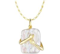ZCCZJS Accessori 925 Collana Abbraccio in Argento Sterling per Donne e Uomini, Collana di Cani abbracciata, Abbraccio a Mamma e Bambino, Ciondolo di Ali d'Angelo, abbracci a Due Mani e Baci,