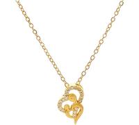 ZCCZJS Accessori 925 Collana Abbraccio in Argento Sterling per Donne e Uomini, Collana di Cani abbracciata, Abbraccio a Mamma e Bambino, Ciondolo di Ali d'Angelo, abbracci a Due Mani e Baci,