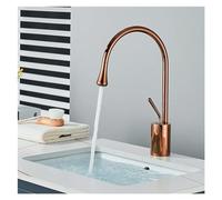 ZCCZJS Basino per Acqua Piccola/Media/Media Creativa Acqua Calda e Fredda Missaggio della Piastra per miscelazione Singola Manico Singolo Faucet da Bagno