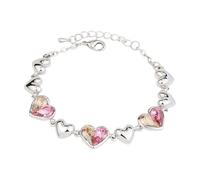 ZCCZJS Braccialetti di cristallo bracciale femminile per ogni ragazza bella e lunga