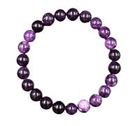 ZCCZJS Braccialetti e Vetro Bracciale in Perline Elegante Finitura Lucida Unisex per Ogni Occasione Big Hoop Earings per