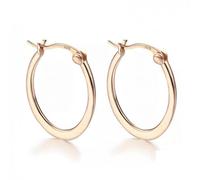 ZCCZJS Circle Rotondo Orecchini a Cerchio per Orecchini da Donna