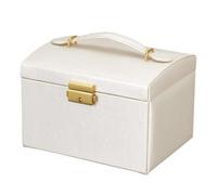 ZCCZJS CWLPPSL Gioielli Metti di stoccaggio di Gioielli Scatola squisita a Doppio Strato Luce Luxury Collana Bracciale Pint Calza Orenatura della Raccolta di Gioielli Boxe di stoccaggio di Gioielli