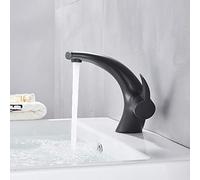 ZCCZJS Design Artistico del Rubinetto del Rubinetto di Lavaggio a lavabo, Installazione del Ponte Caldo a Colpa a Maniglia Singola