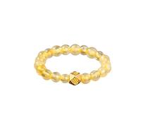ZCCZJS Fengshui Crystal Rings for Women, anello elastico in pietra naturale attira una fortunata felicità ricca, anelli di pietre preziose per l'equilibrio della meditazione Emozioni che rilasciano