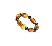 ZCCZJS Fengshui Crystal Rings for Women, anello elastico in pietra naturale attira una fortunata felicità ricca, anelli di pietre preziose per l'equilibrio della meditazione Emozioni che rilasciano