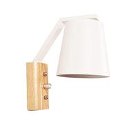 ZCCZJS Funzione Illuminazione con Applique a Parete colorato luci di vanità per Bagno Vintage con Ferro da Gambe in Legno, Illuminazione a Parete per Le Scale per corridoio Soggiorno