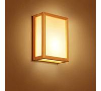 ZCCZJS Illuminazione a Parete, Lampada a Parete Giapponese in Legno massello Light a Parete in Stile scandinavo Apparecchiatura da Monte da Parete Apparecchiatura Semplice Illuminazione Interno per