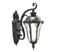 ZCCZJS Lampada a Parete da Esterno Light Alluminium Montaggio con tonalità di Vetro, fienile Accensione montata a Parete IP65 Apparecchiatura per Illuminazione a Parete per Le Scale per corridoio