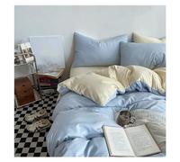 ZCCZJS Letto, Set di Biancheria da Letto Copertina in Tessuto per la Pelle Set di coperture per Letti a Doppio Letto a Doppio mobili da Hotel mobili per Copripiumino King Size