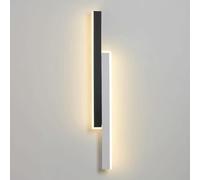 ZCCZJS Linear LED a Filo a sfioro soffitto Chiaro Oro Lungo la Parete della Parete della Parete per Interni da 3000k Light Light Light Black Affermazione Black Affermazione, LED Moderno lampadario