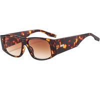 ZCCZJS Occhiali da Sole da Sole da Donna Femminile Stampa Leopardo retrò Telaio per Occhiali per Occhiali da Uomo Occhi TURISMI Outdoor UV400
