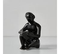 ZCCZJS Ornamenti per la casa Lady Statue Lettura Libro Ornamenti per la casa Accessori per la casa Domana Vintage Scultura Decorazioni per Decorazioni artistiche (Dimensioni: Nero)