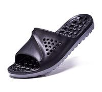 ZCCZJS Pantofole da Uomo Pantofole da Bagno Estate per Uomini Donne Doccia antiscivisi Una Coppia Unisex Scarpe da Bagno Morbida da casa da casa (Blu, 15)