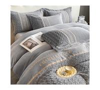 ZCCZJS Puntico Set di coperture per piumone, maumini e piumone, Copertura del piumone Design con Cerniera, Biancheria da Letto Lavabile in Lavatrice, Arredamento della Camera da Letto Versatile