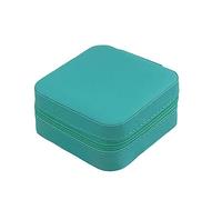 ZCCZJS Ring Box, Gioielli Organizzatore di Gioielli da Viaggio per Donne per Le Ragazze percorsi a Strato Singolo Scatola per Gli Orecchini da collane Bracelets Rings Case (Royal Blue)