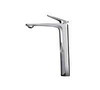 ZCCZJS Rubinetti da bagno di lusso mixer ad alto bacino rubinetto alto lavandino tocco di lavaggio a pelo caldo tapware caldo tocco di acqua fredda in ottone cromato nero, rubinetto da cucina