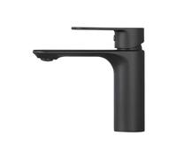 ZCCZJS Rubinetti del Bagno Rubinetto del lavabo del Bacino ruscino per lavandino del lavandino del lavabo Gourmet Rubinetto Tocco di Acqua tapware Freddo Cagna Rotonda in Ottone Rotonde cromata Nera,