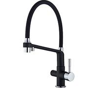 ZCCZJS Rubinetto da Cucina filtrato con Spray estratto a 360 °, Mixer a Doppia Funzione per Acqua Pura, Elegante e Funzionale Tocco di Filtro dell'Acqua da Cucina