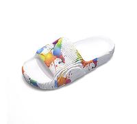 ZCCZJS Sandali Uomini Pantofole estive Uomini Donne Donne Alte Alte Soft bombardlo Sandali di Lusso Sandali scivoli Uomini Leggeri Pancetta da Bagno per la Spiaggia per la Spiaggia (Bianca, 9,5 nel