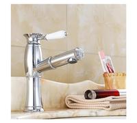 ZCCZJS Tiri di lavandino del Bacino Miscelatore Mixer Tap Tap Brasso Bronzo Antico Bronzo RUSE out OGNO Moderno Basso BLACO GUACET