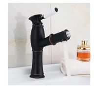 ZCCZJS Tiri di lavandino del Bacino Miscelatore Mixer Tap Tap Brasso Bronzo Antico Bronzo RUSE out OGNO Moderno Basso BLACO GUACET