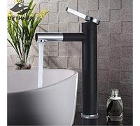 ZCCZJS Tocca del lavandino , Cucina Il lavandino del Bagno , cromio a Cascata lucidata a Cascata Portano Manico Singolo Mixer a tazzine montata montata
