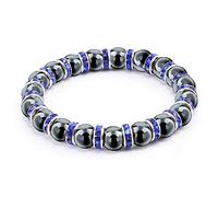 ZCCZJS UOMINO DONNA EMATITE PERCHE BRACELLE BRACKE CHEGA NERO MANTRA PREGHIERA PERCHE BUDDHA BRACELETTO