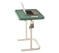 ZCCZJS Vesta da tavolo del divano pieghevole portatile regolabile per laptop TV da pranzo e di divano con supporto per tazza