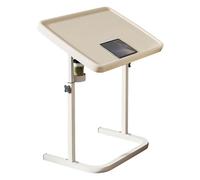 ZCCZJS Vesta da tavolo del divano pieghevole portatile regolabile per laptop TV da pranzo e di divano con supporto per tazza